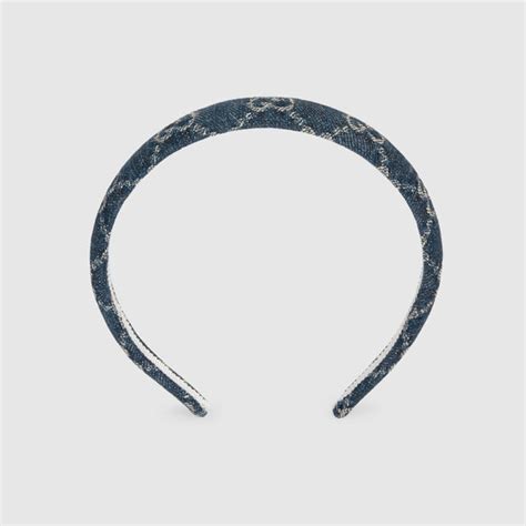 gucci meme headband|Gucci denim headband.